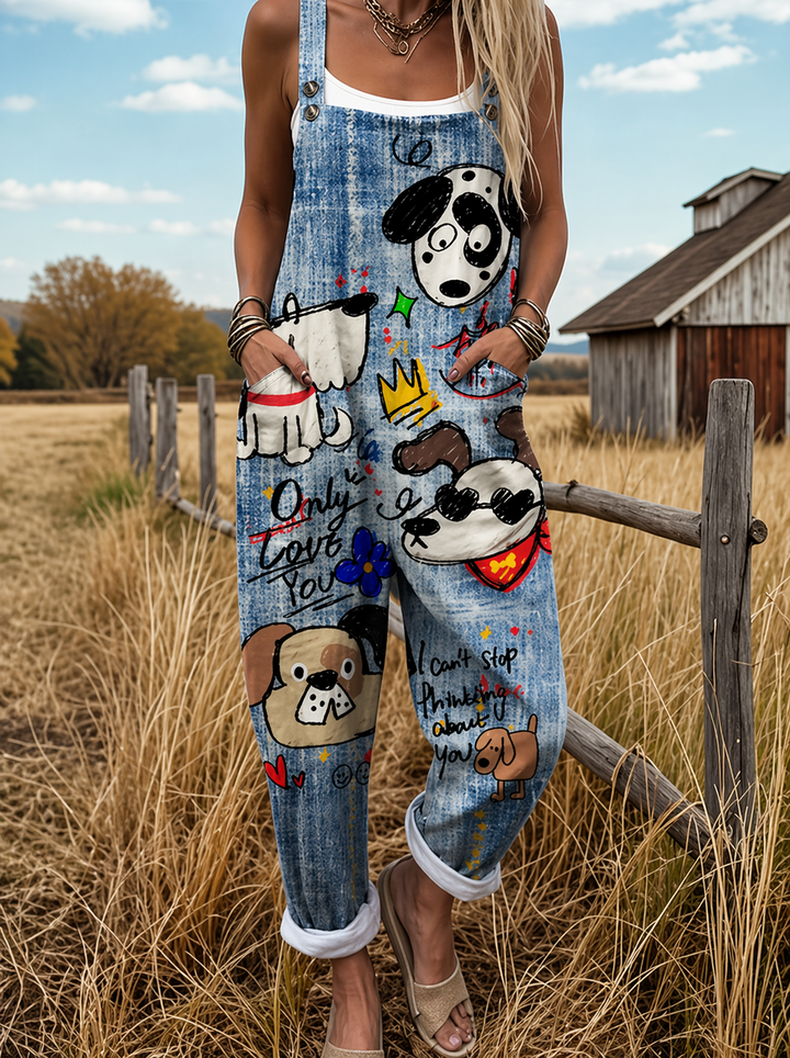 Mila | Graphic Print Jumpsuit
