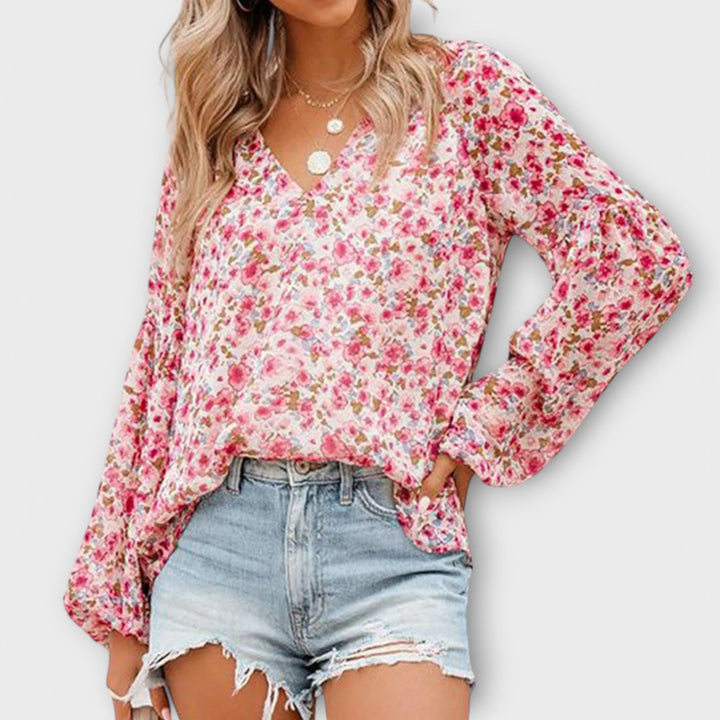Remi - Long-Sleeved Women's Blouse