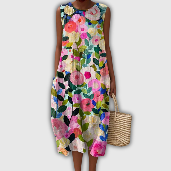 Amelia | Lightweight Sleeveless Summer Dress
