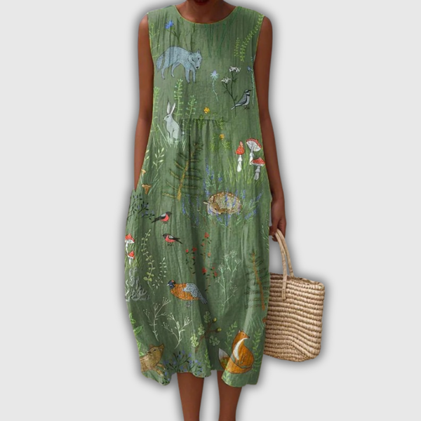 Sara | Lightweight Sleeveless Summer Dress