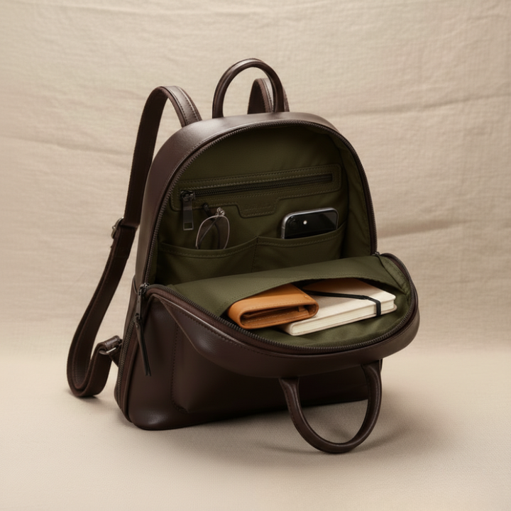 Alex Double Zipper Backpack
