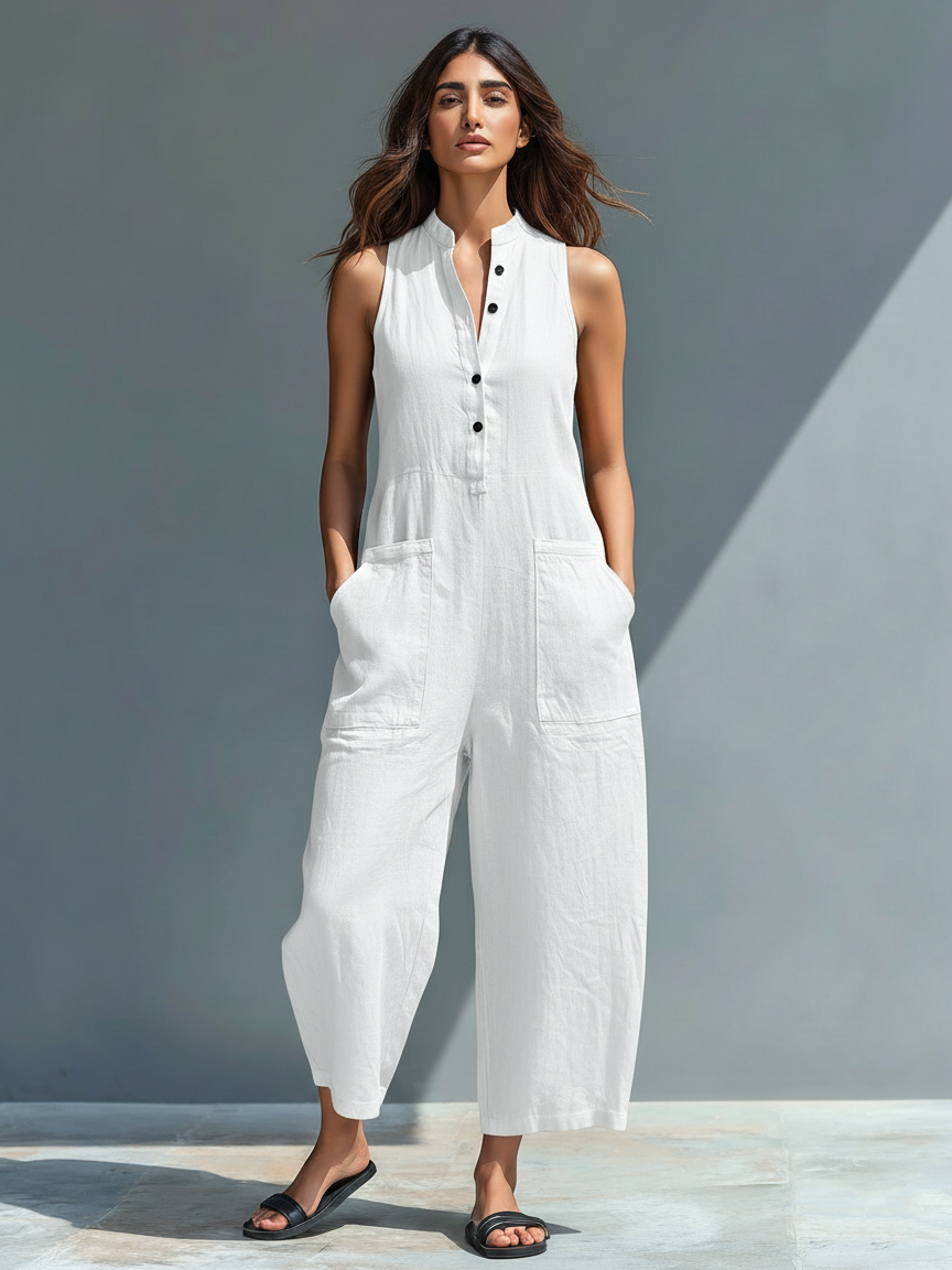 Lucy - Elegant Sleeveless Jumpsuit