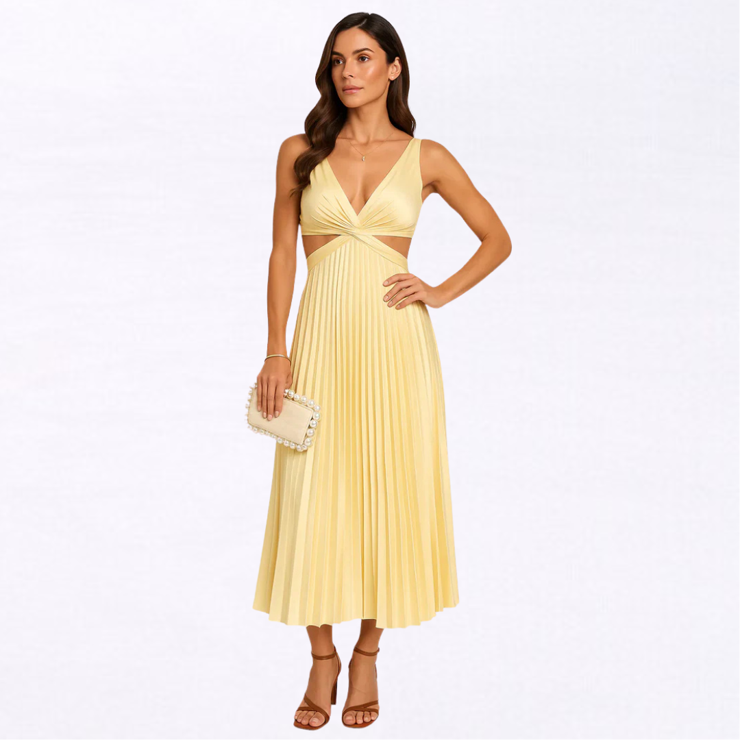 Beauty Dress | Occasion Pleated Dress
