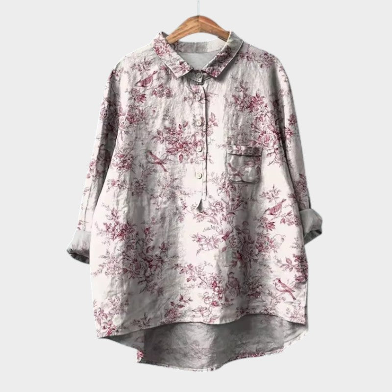 Eline | Premium Blouse with Lace