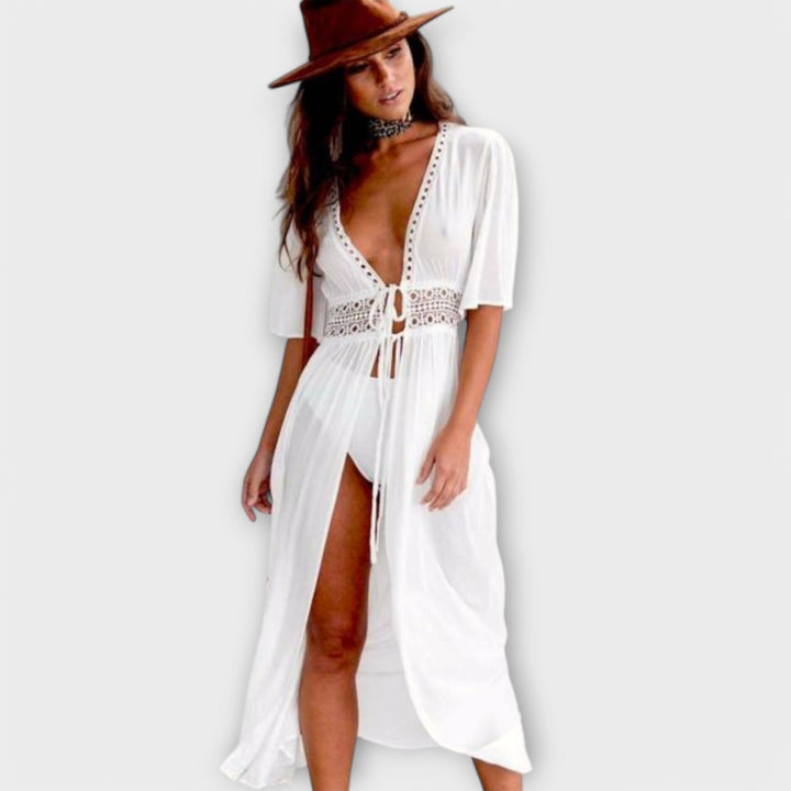 Louisa - Boho Midi Dress