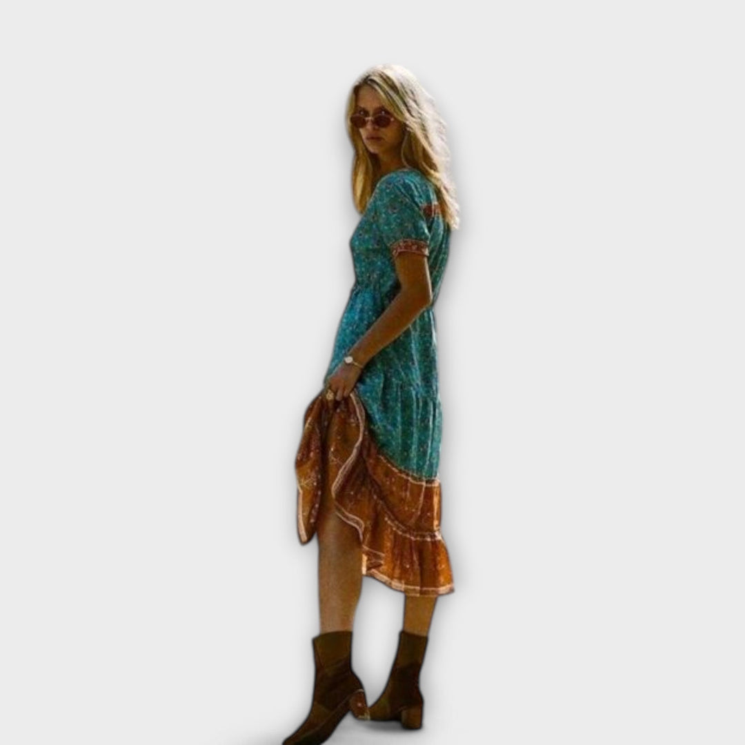 Ranya - Boho Midi Dresses