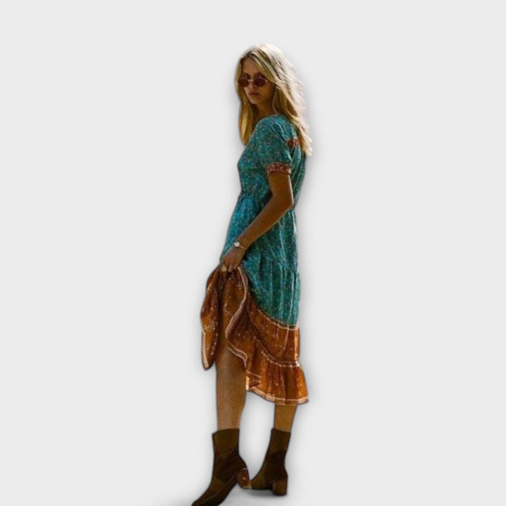 Ranya - Boho Midi Dresses