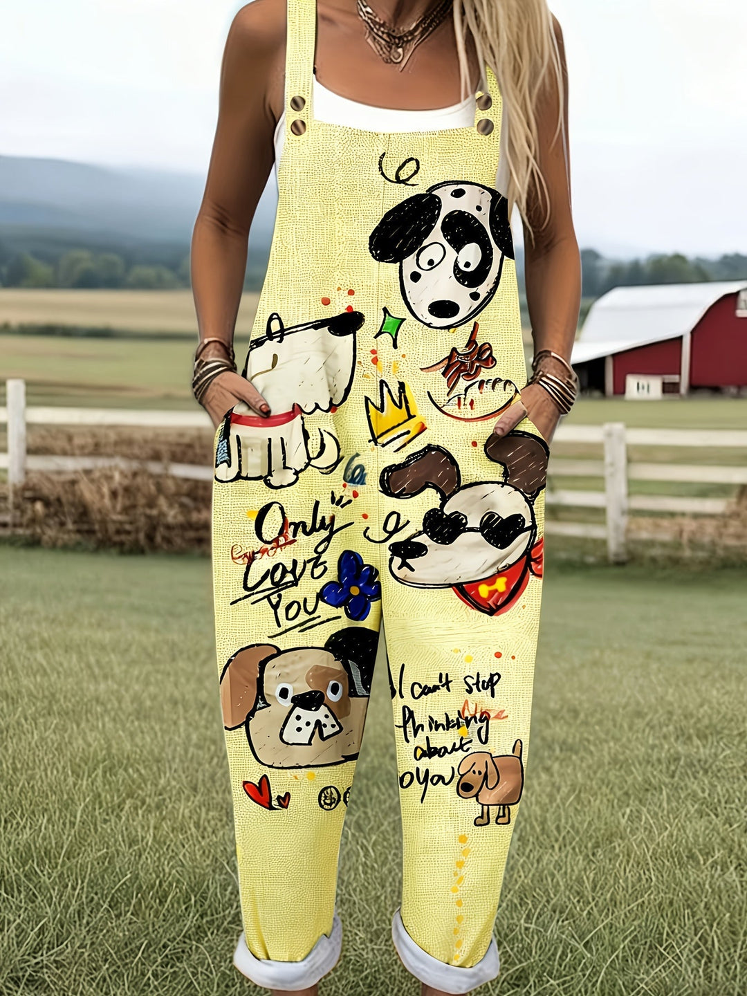 Mila | Graphic Print Jumpsuit